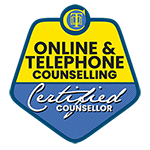 Online and Telephone Counselling certified counsellor